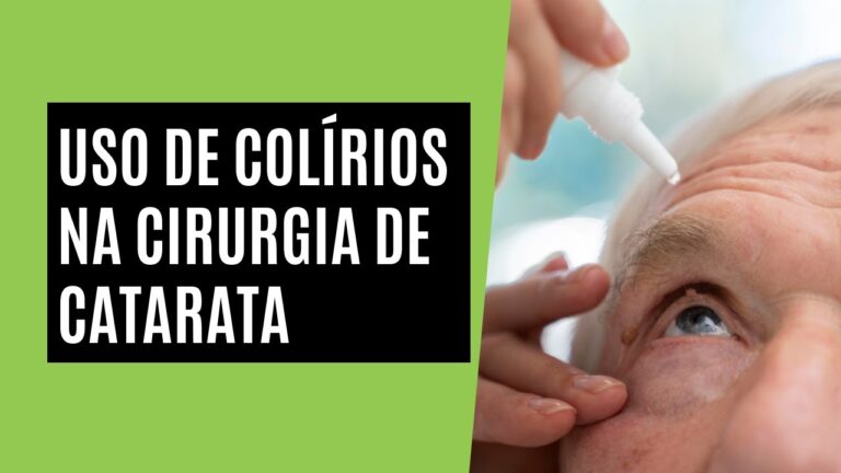 Custo do Colírio Após Cirurgia de Catarata