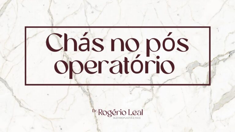 Eficácia do Chá como Antiinflamatório Pós-Cirúrgico