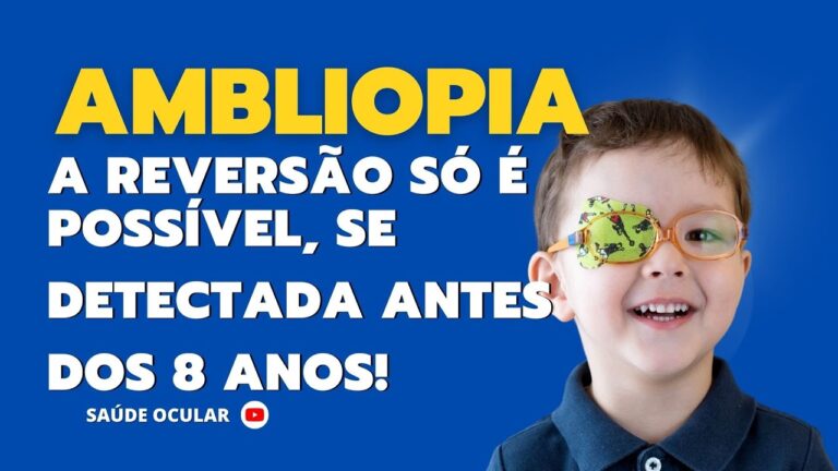 Sintomas do S&iacute;ndrome do Olho Pregui&ccedil;oso