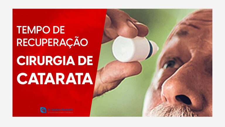 Tempo de Recuperação Após Cirurgia de Catarata