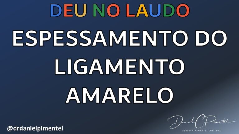 Hipertrofia do Ligamento Amarelo: Possibilidades de Cura