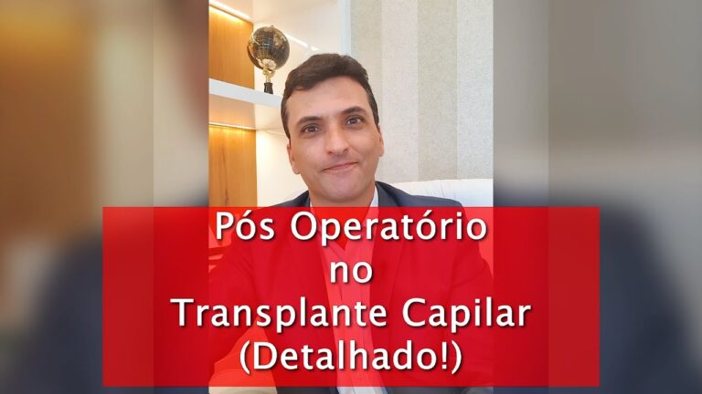 Cuidados Essenciais no Pós-Operatório do Transplante Capilar