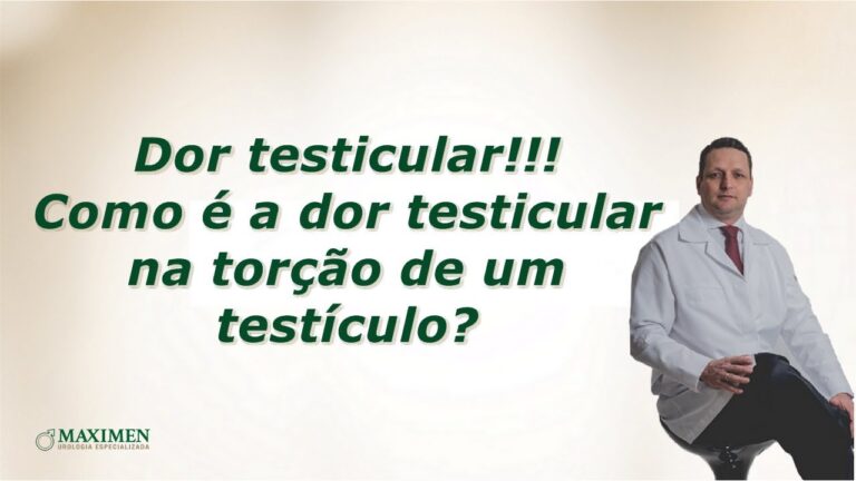 Dor Intensa da Torção Testicular: Causas e Tratamentos