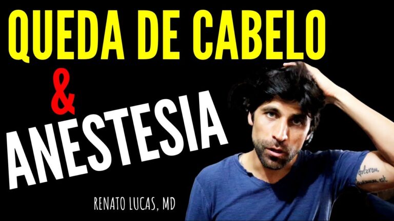 A Relação Entre Anestesia Geral e Queda de Cabelo