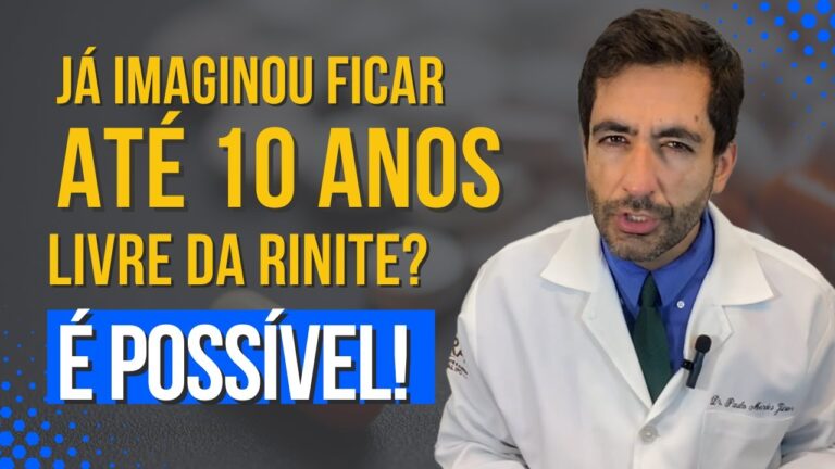 Tratamento Inovador: Injeção para Rinite