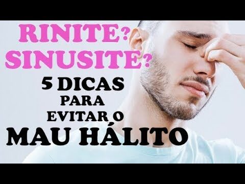 Rinite e Mau Hálito: Causas e Soluções