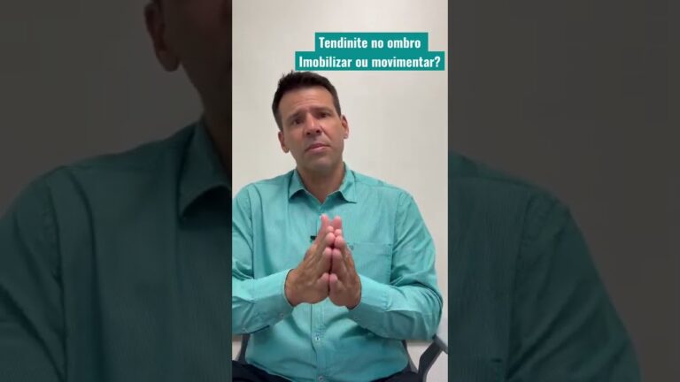 Imobilizador de Ombro: Alívio Eficaz para Tendinite