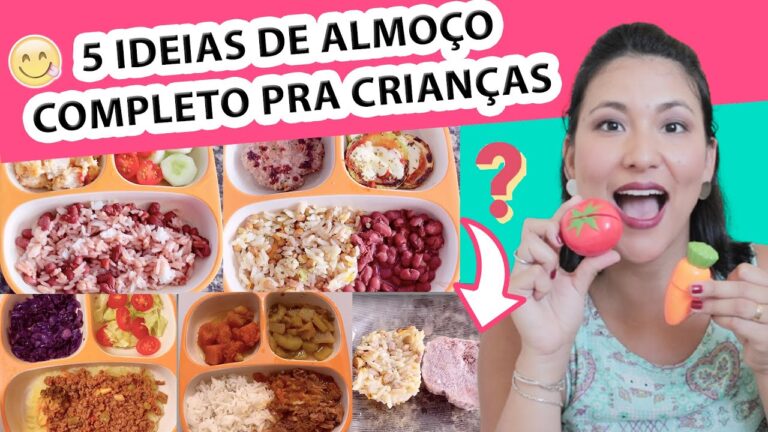 Ideias de Cardápio Infantil para Almoço aos 5 Anos
