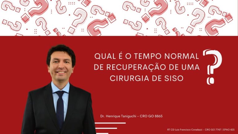 Entendendo o Processo de Cicatrização do Siso